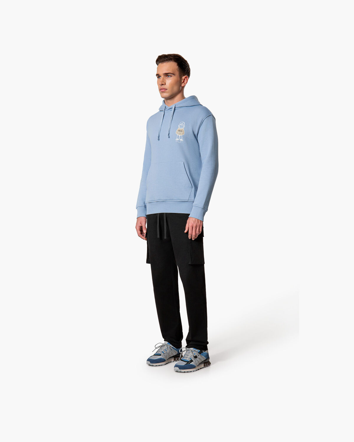 Cruyff Avatar Hoodie, Blue Nights, hi-res