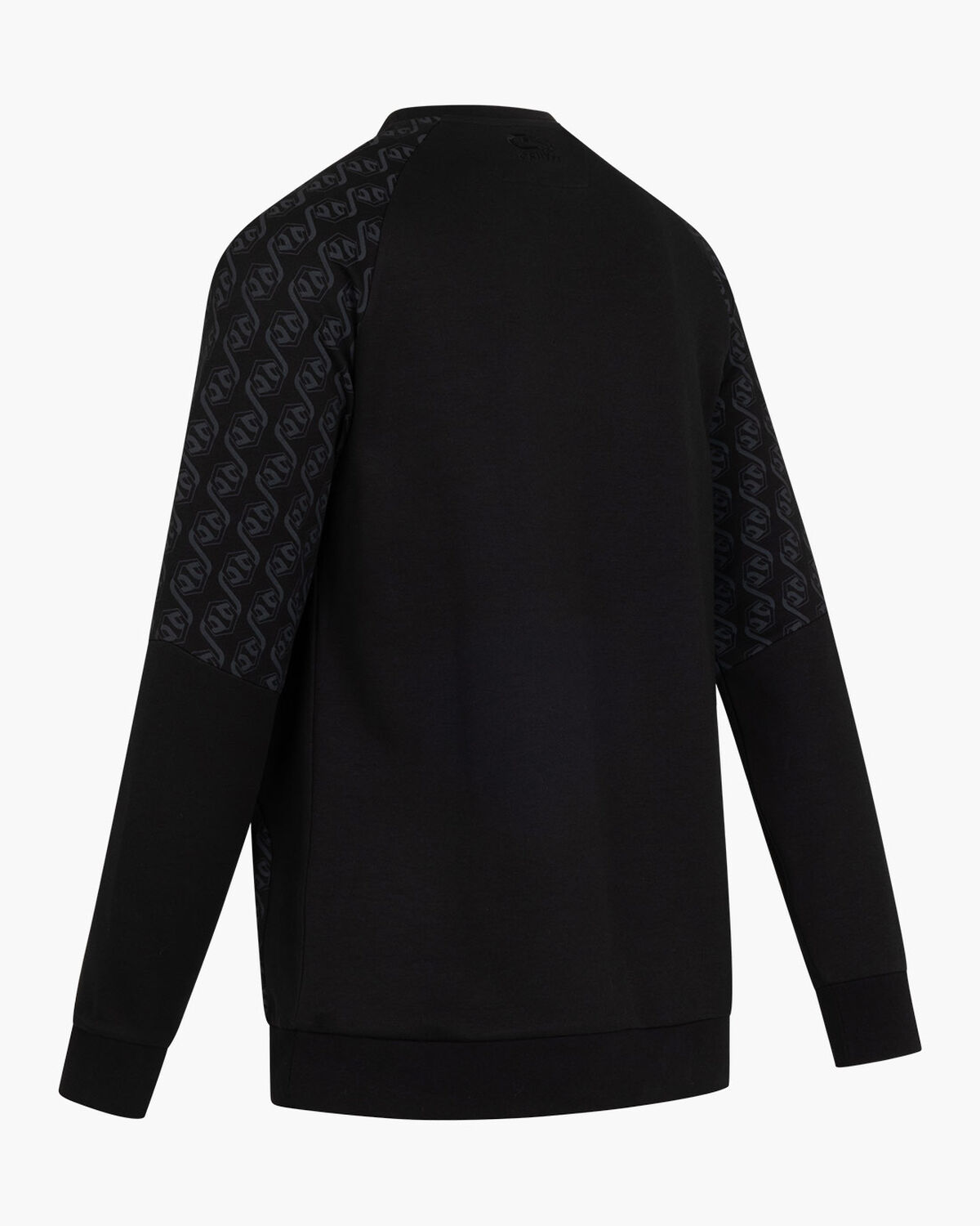Chain Repeat Sweater, Black/Gold, hi-res