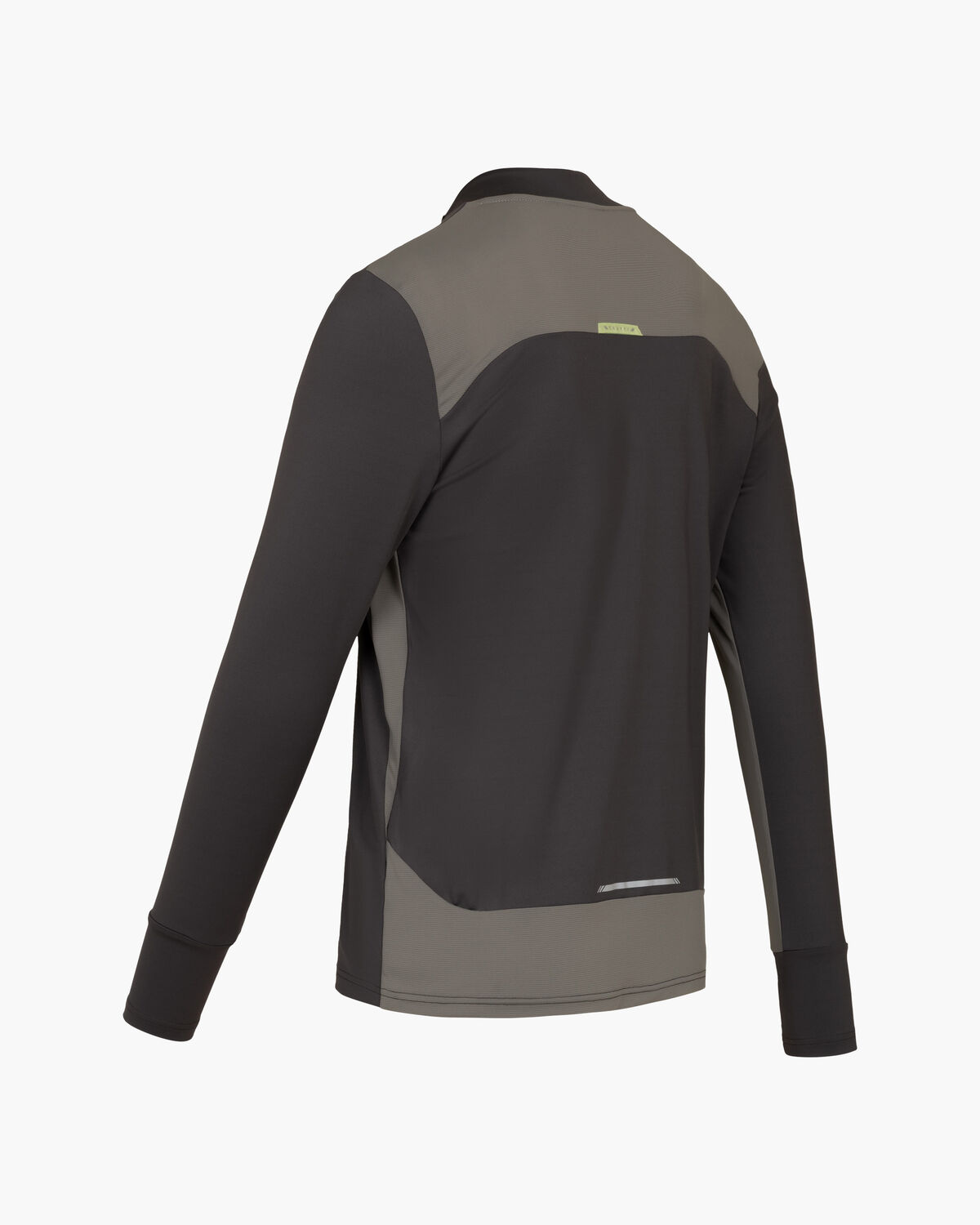 Ametrine 1/4 Zip Top, Charcoal Grey, hi-res