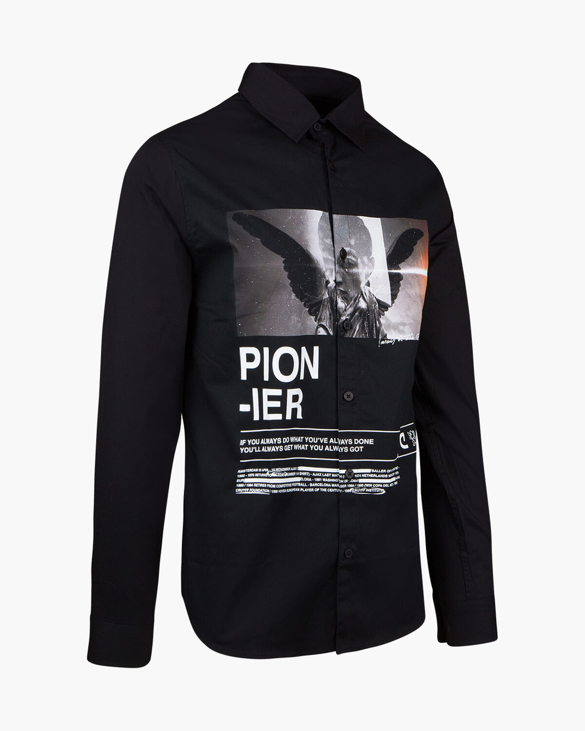 Siva Printed Shirt, Black, hi-res