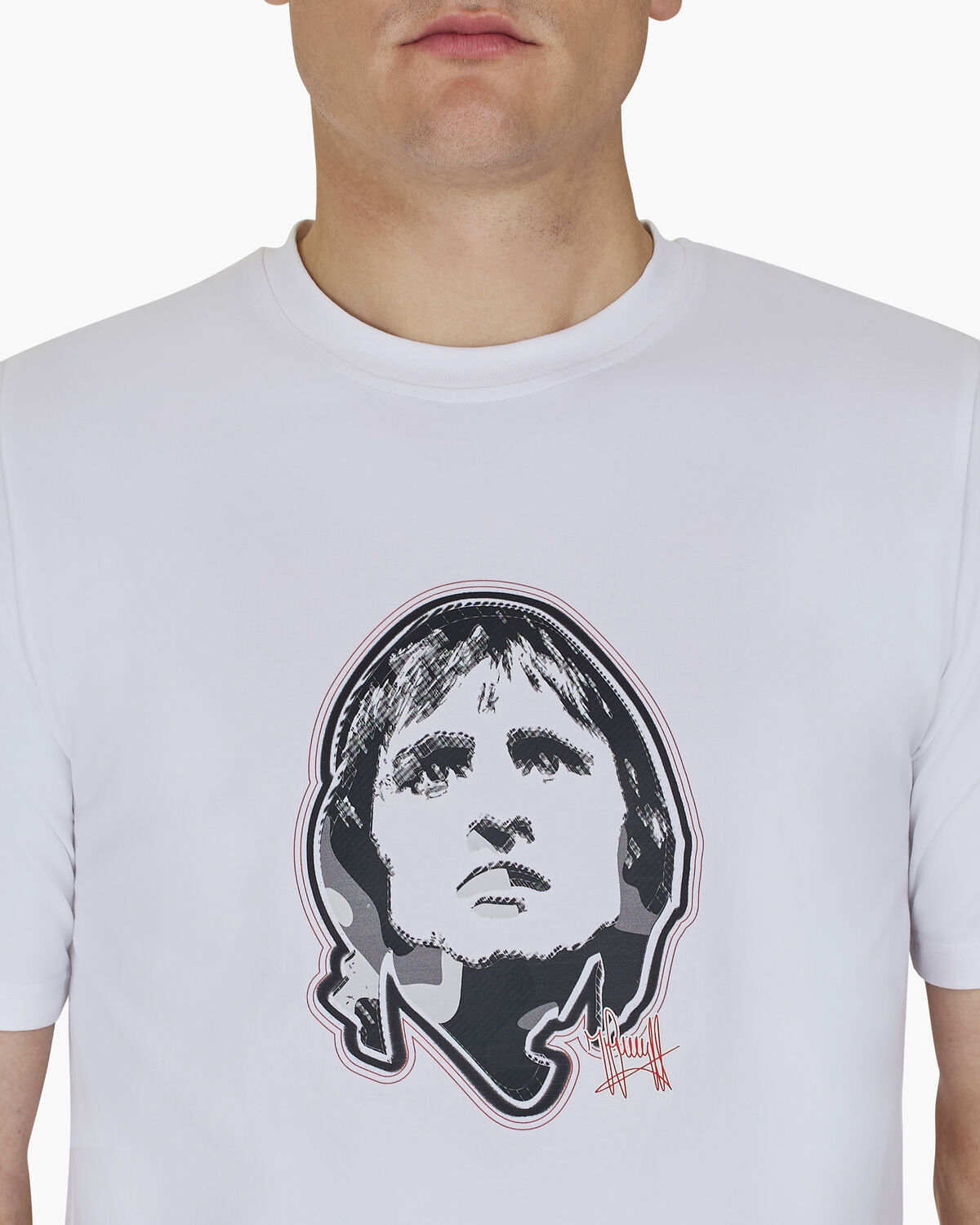 Cruyff Halo Tee, White, hi-res