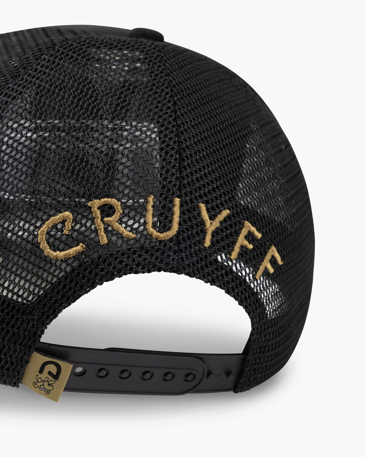 C-Lion Trucker Cap, Black/Gold, hi-res