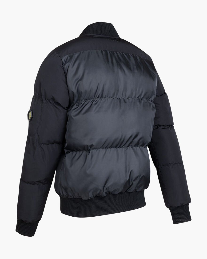 Aneto Bomber - Recycled Polyester, Black, hi-res