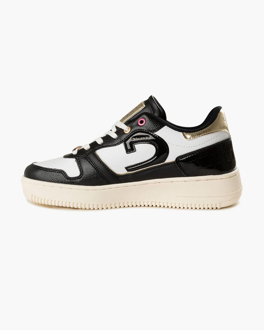 Campo Low Lux - Fine Lizard/Tumbled, Black/White, hi-res