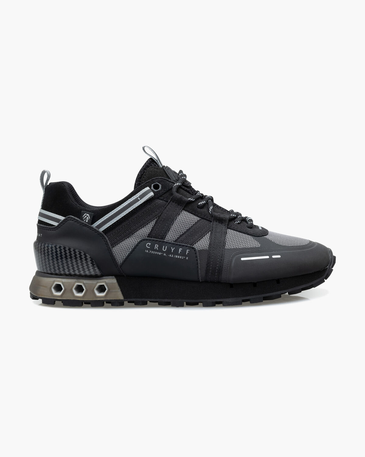 Interlace Hex-Tech // Montserrat, Black, hi-res