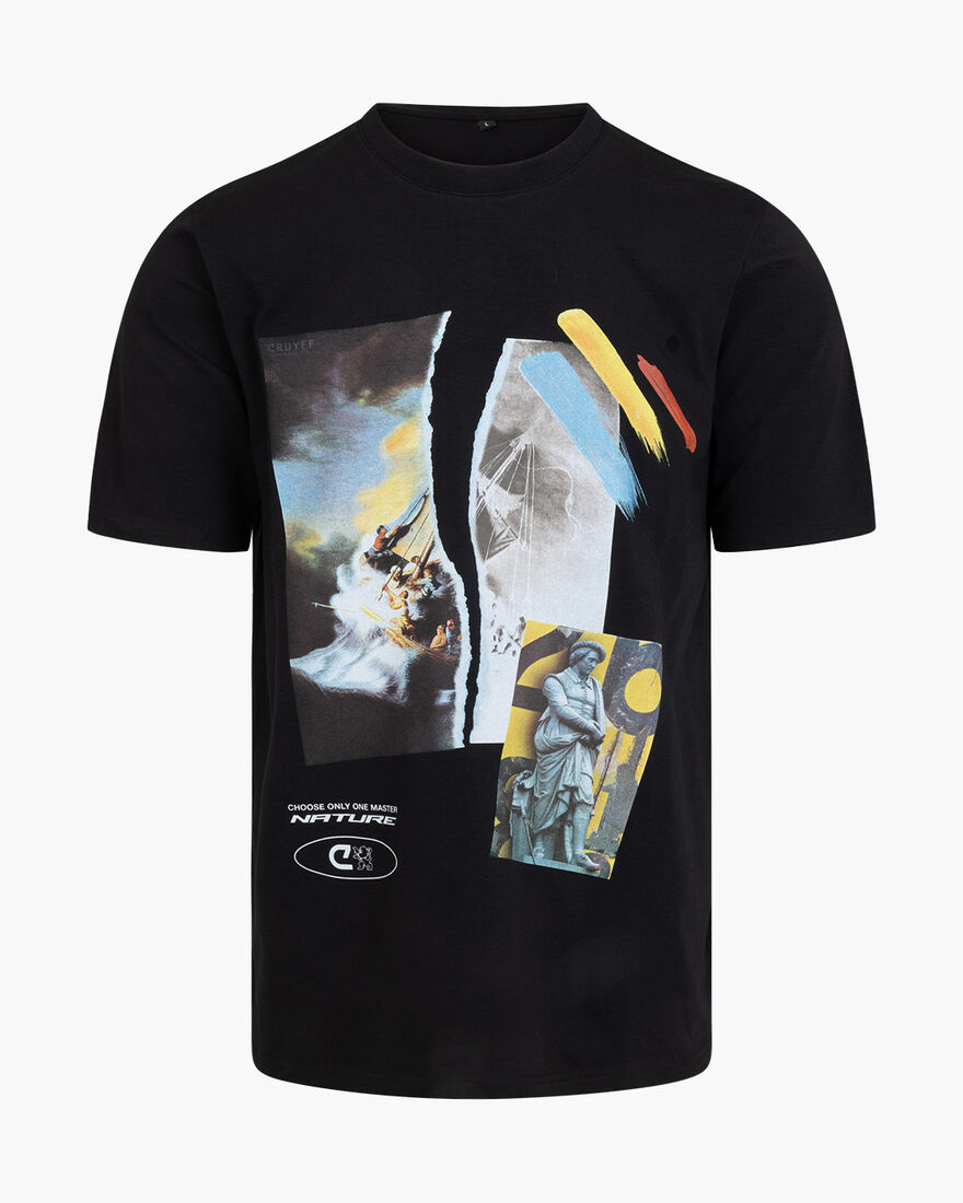 No Master Tee, Black, hi-res