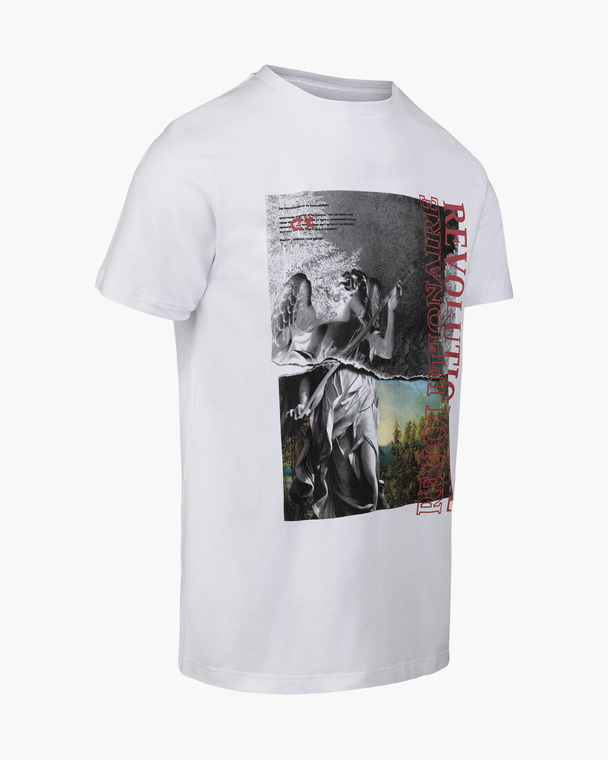 Angeles Tee  - 95% Cotton / 5% Elastane, White, hi-res