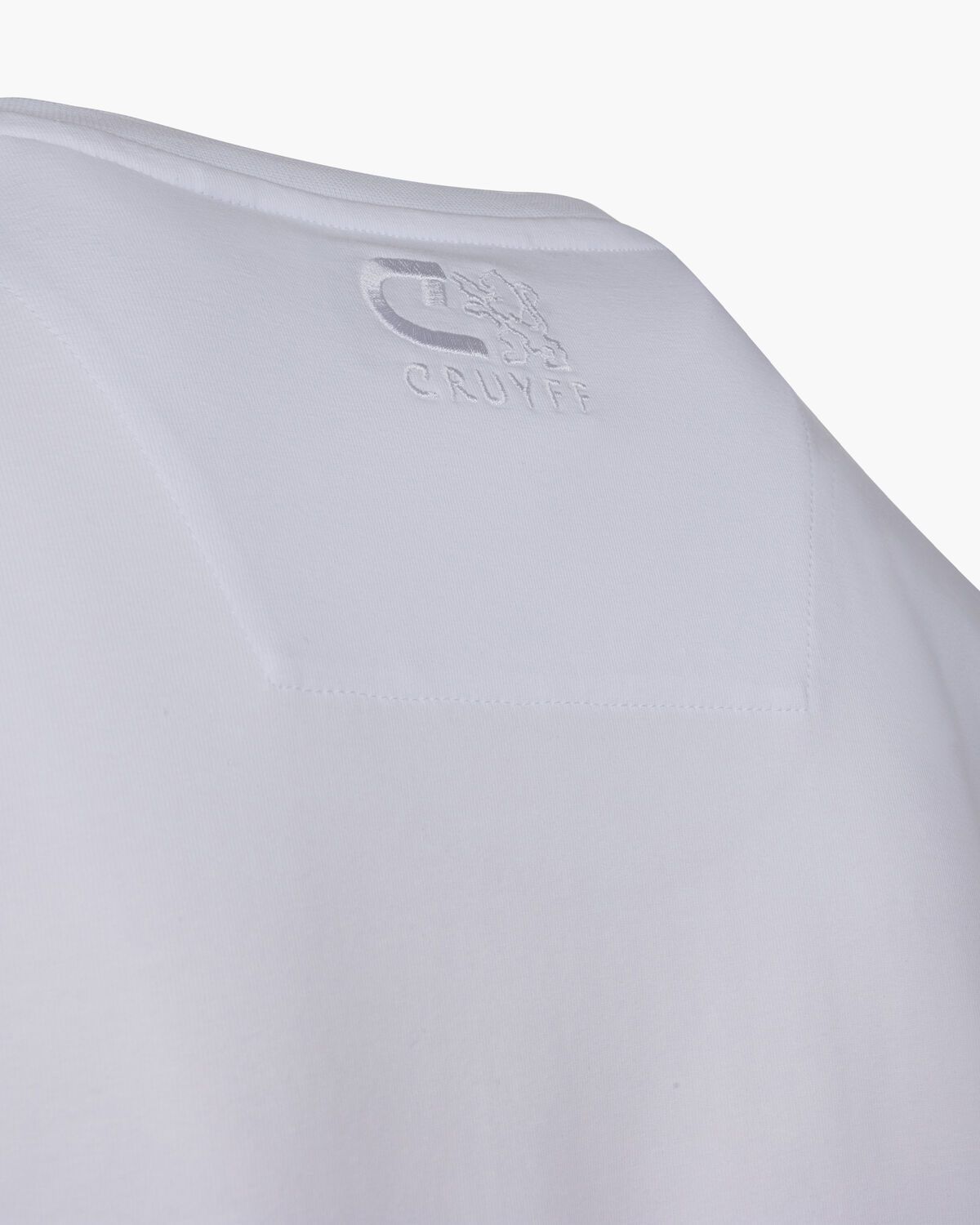 C-Logo Tee, White/Gold, hi-res