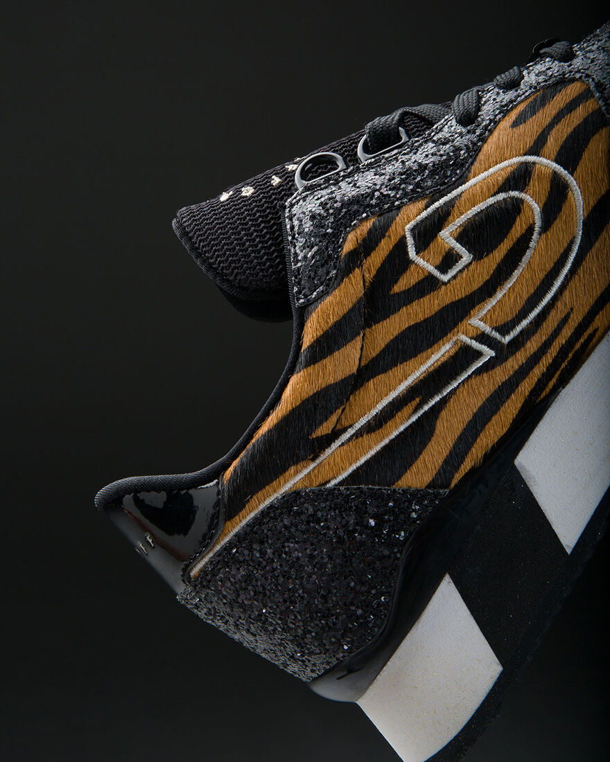 Parkrunner - Black/ Zebra - Pony Hair/ Soft Grain, Black/Miscellaneous, hi-res