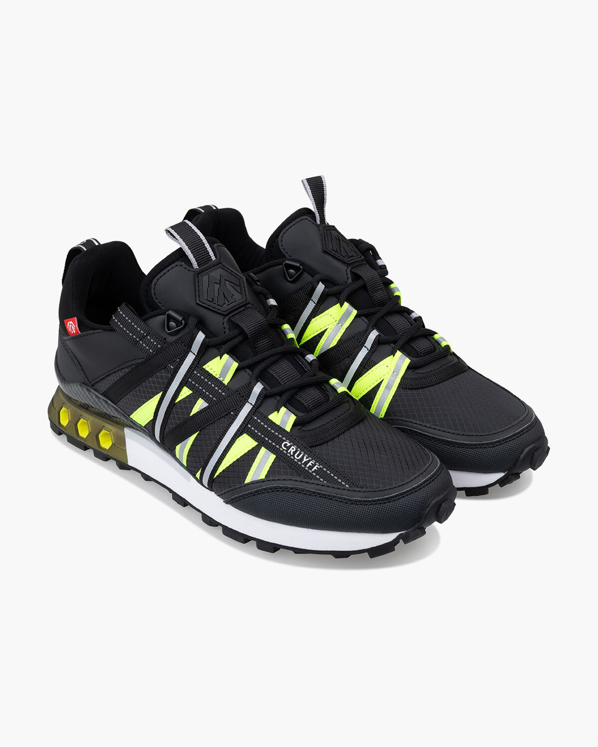 Fearia Hex - Tech // Montserrat, Black/Yellow, hi-res