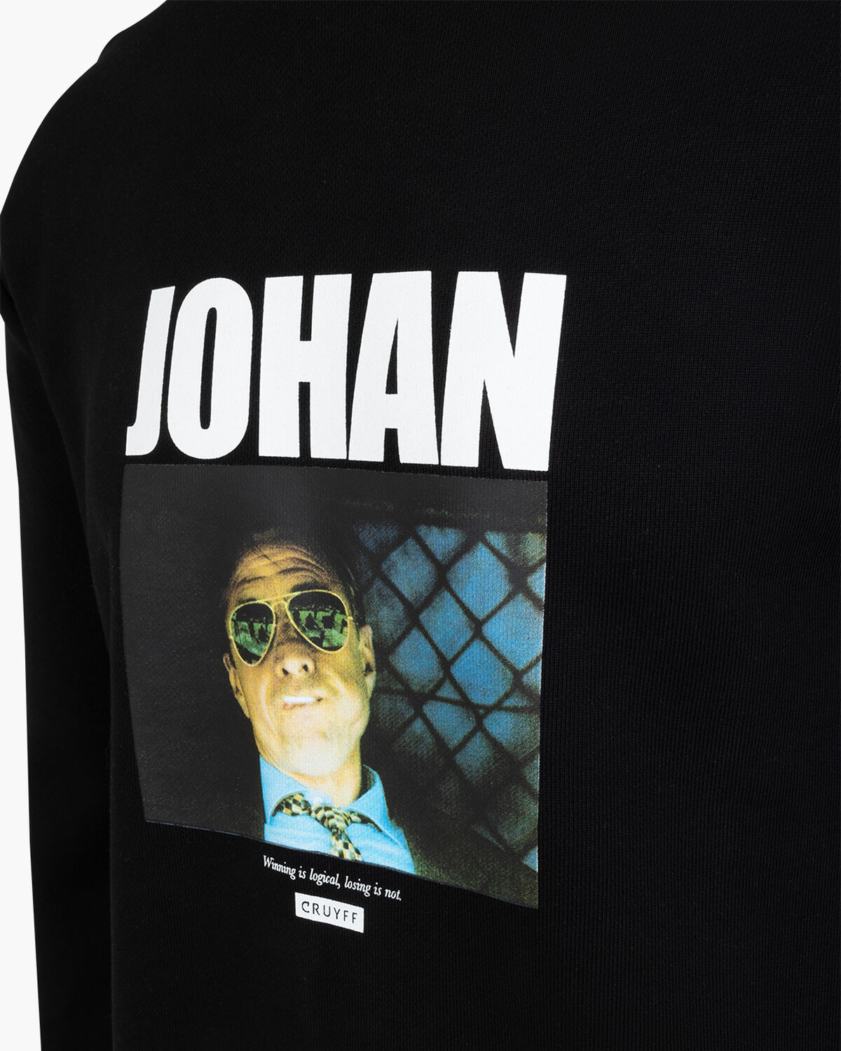 Johan Crewneck, Black, hi-res