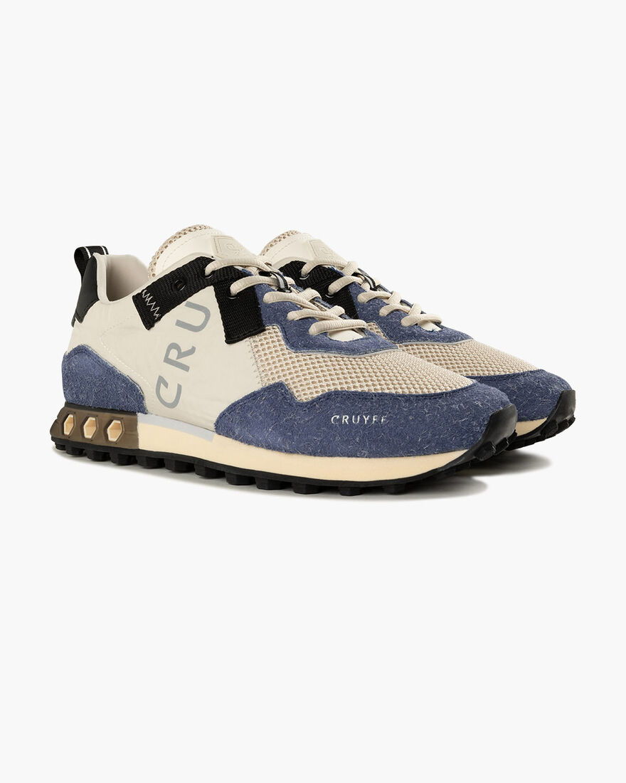 Superbia Hex - Crepe Nylon/Hairy Suede, Crème, hi-res