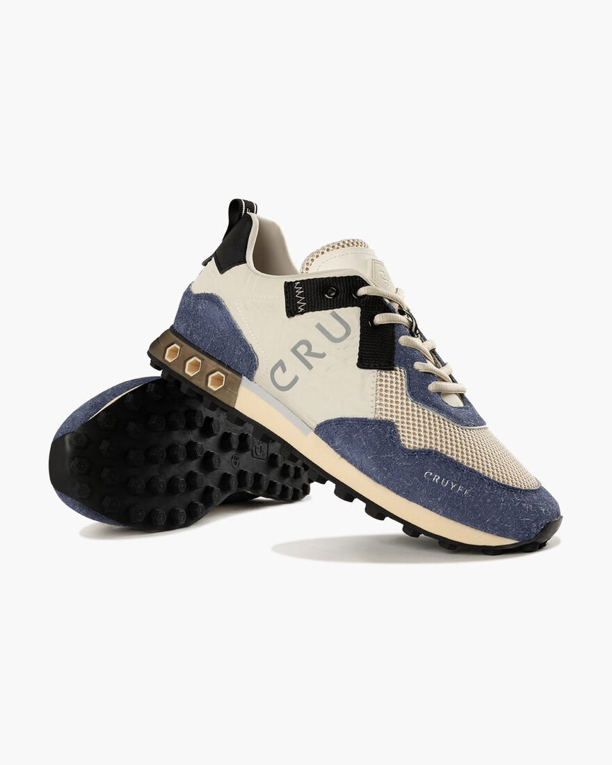 Superbia Hex - Crepe Nylon/Hairy Suede, Crème, hi-res