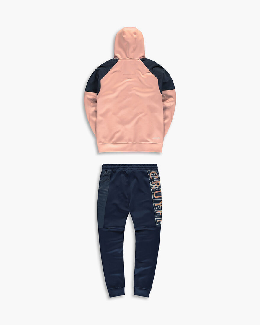 Cruyff x Banlieue Scuba Suit  - Pink / Navy - 95% , Pink, hi-res
