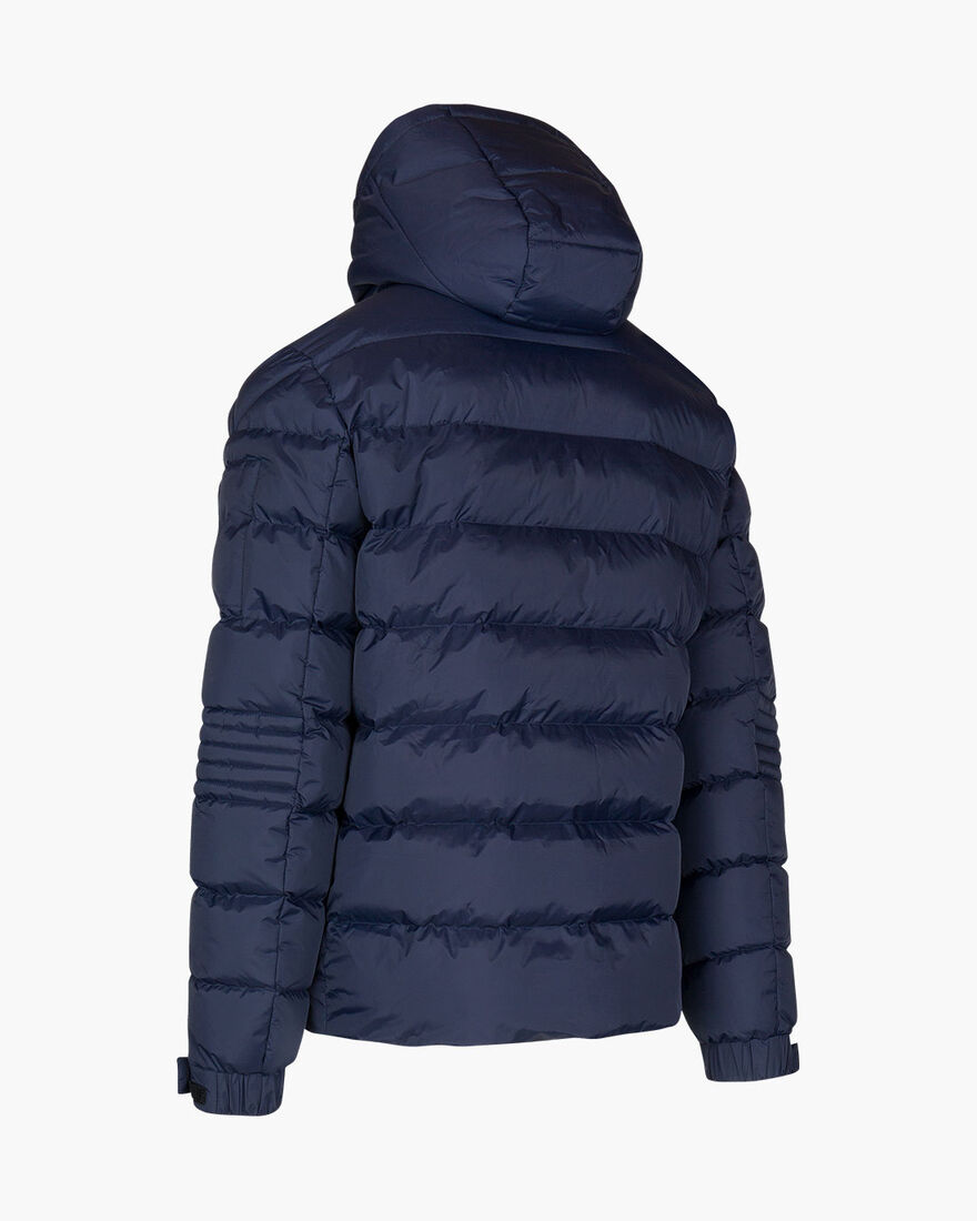 Veneto Quilted Jacket - Navy - 100% Polyamide, Navy, hi-res