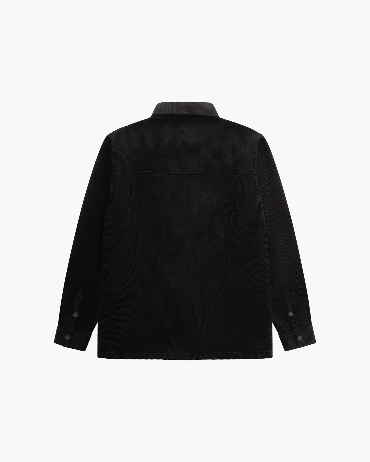 Corduroy Shirt, Black, hi-res