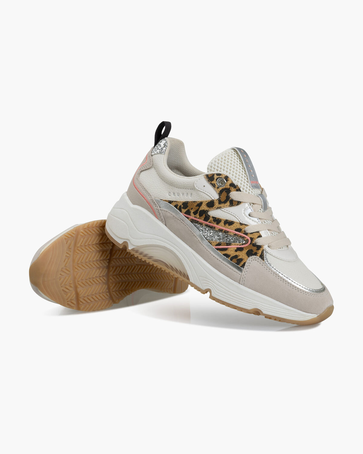 Madina  - Tumbled Leather/Sued, Crème, hi-res