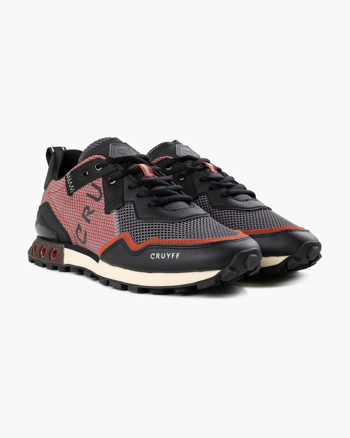 Superbia Hex, Grey/Red, hi-res