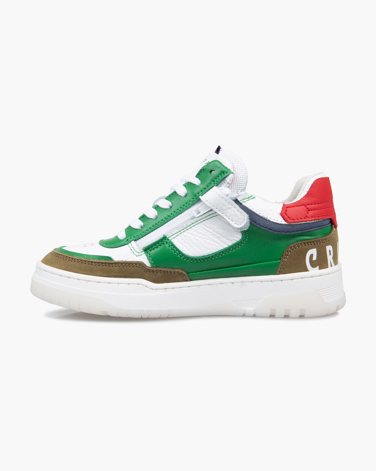 Nemes Mid, Green/White, hi-res