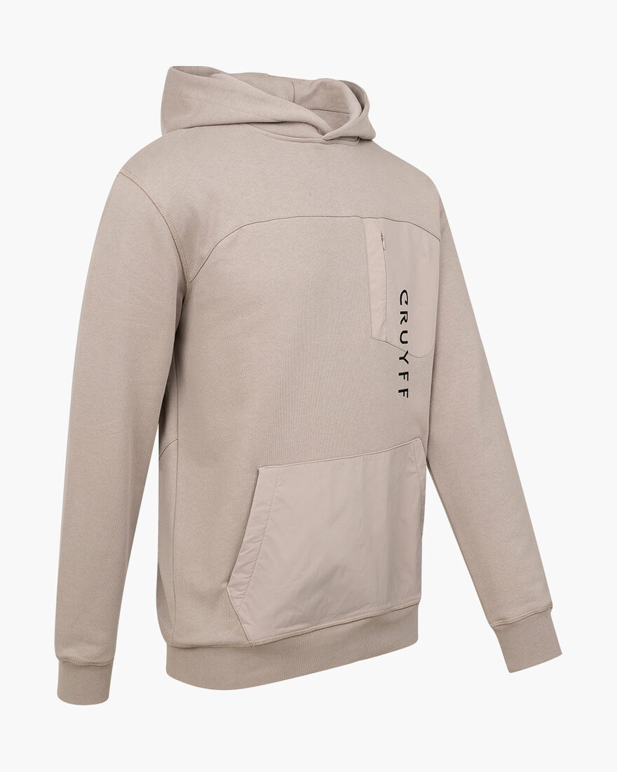 Quinn Hoodie - 100% Cotton, Sand, hi-res