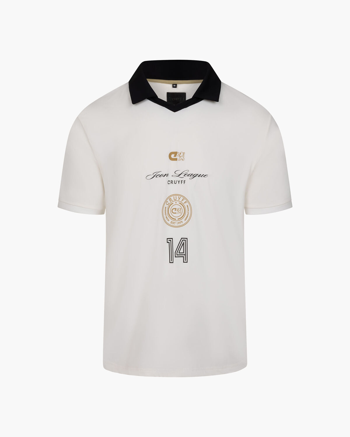 Icon League Soccer Polo, White/Orange, hi-res