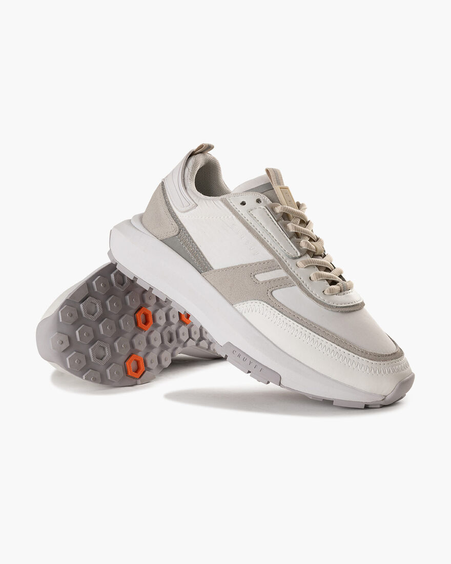 Ambruzzia - Suede/Nylon, White, hi-res