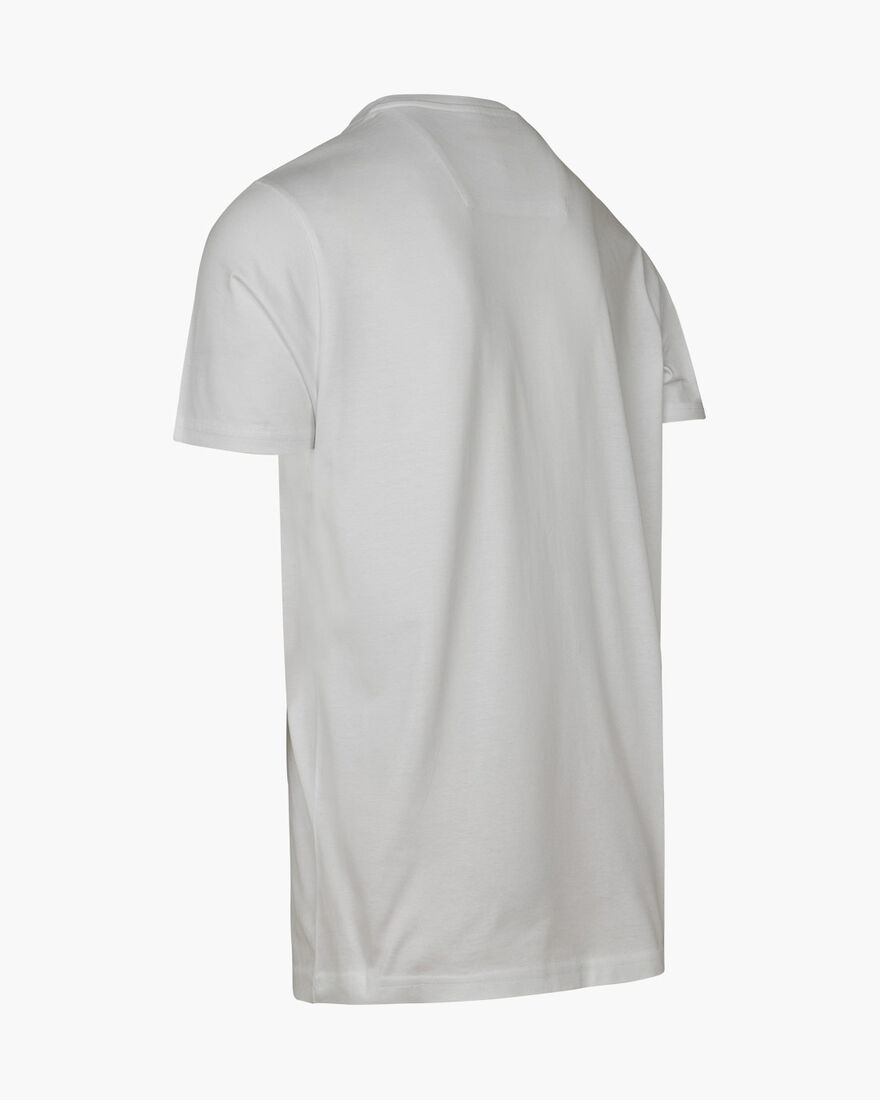 Seth - 100% Cotton, White/Gold, hi-res
