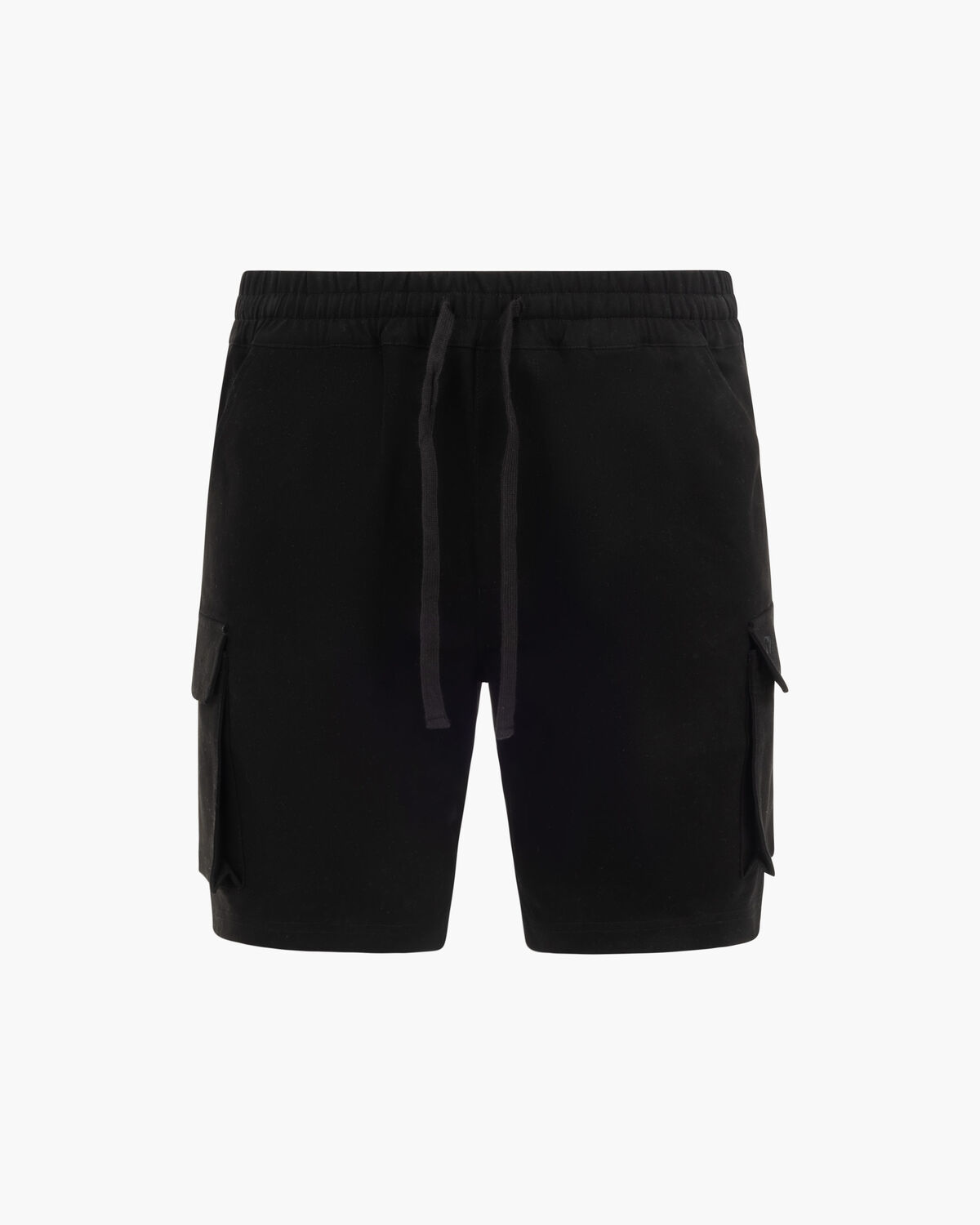 Twill Cargo Short, Black, hi-res