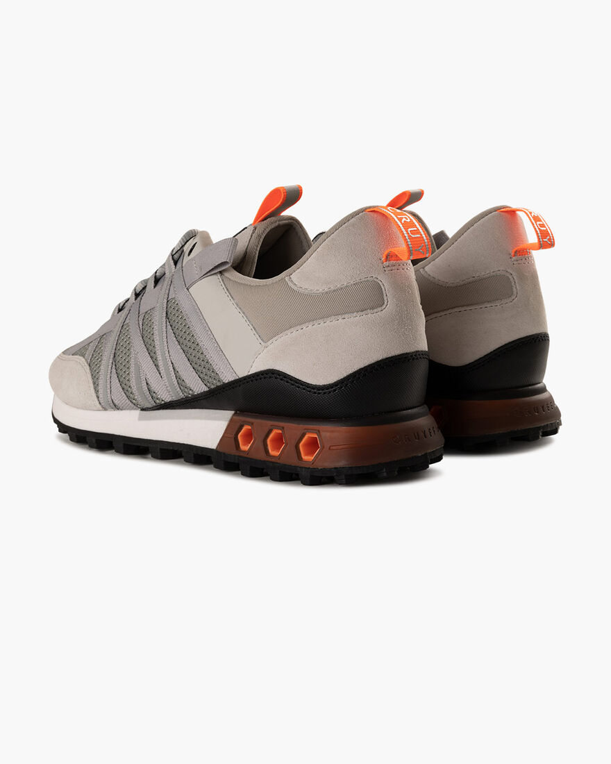 Fearia Hex - Titanium Mesh/Suede, Grey/Orange, hi-res