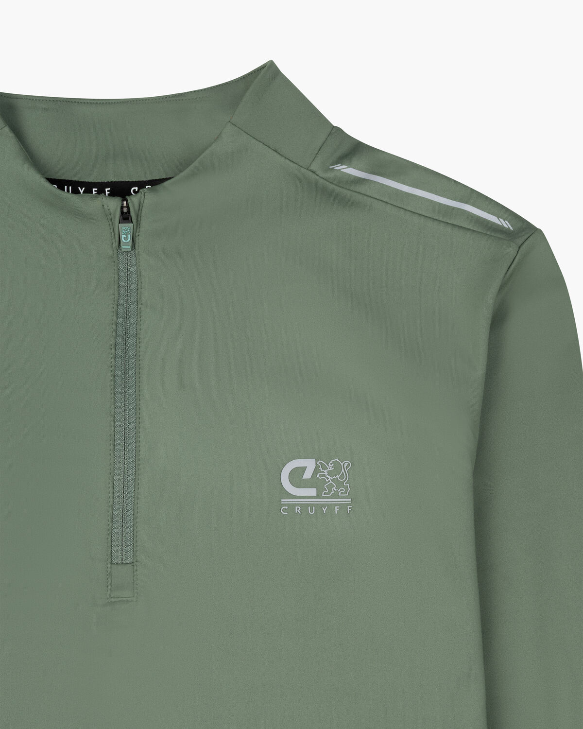 Ametrine 1/4 Zip Top, Khaki/Sage, hi-res