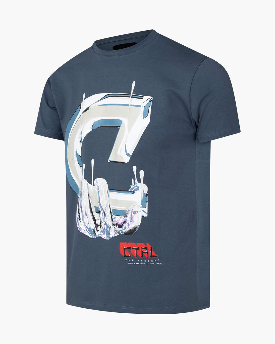 Control Tee, Charcoal Grey, hi-res