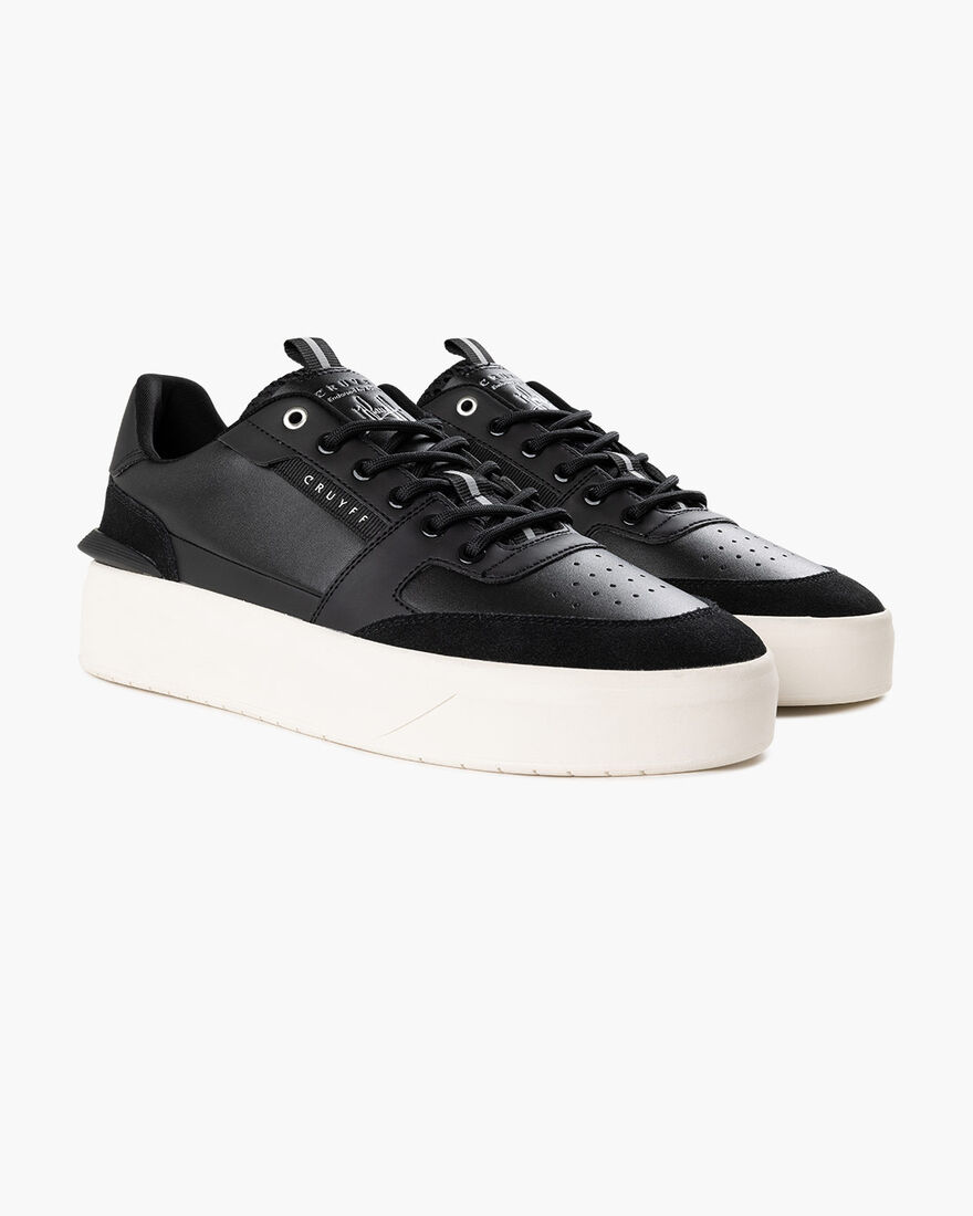 Endorsed Tennis - Soft Leather/Suede, Black, hi-res
