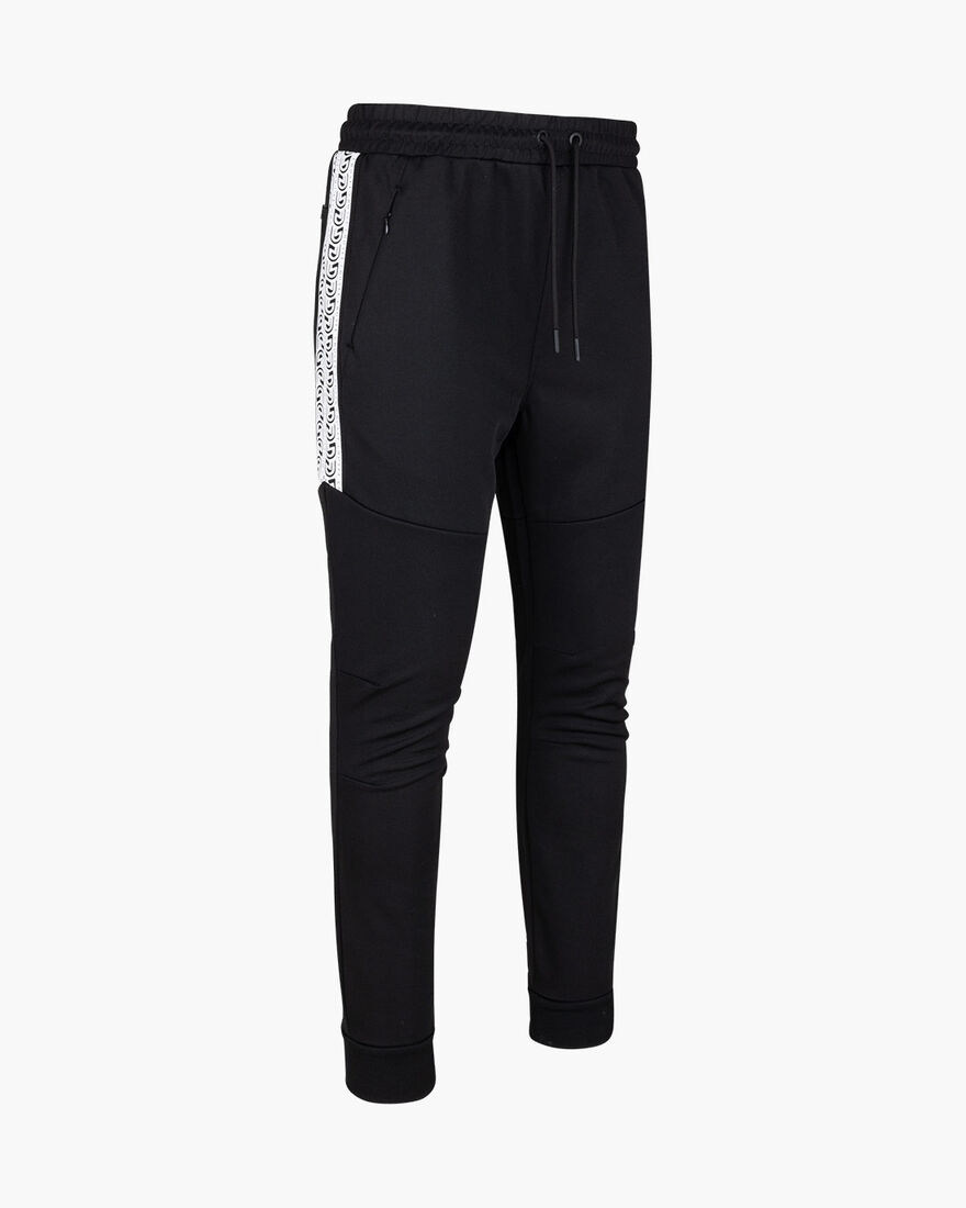 Alvaro Track Pant, Black/White, hi-res