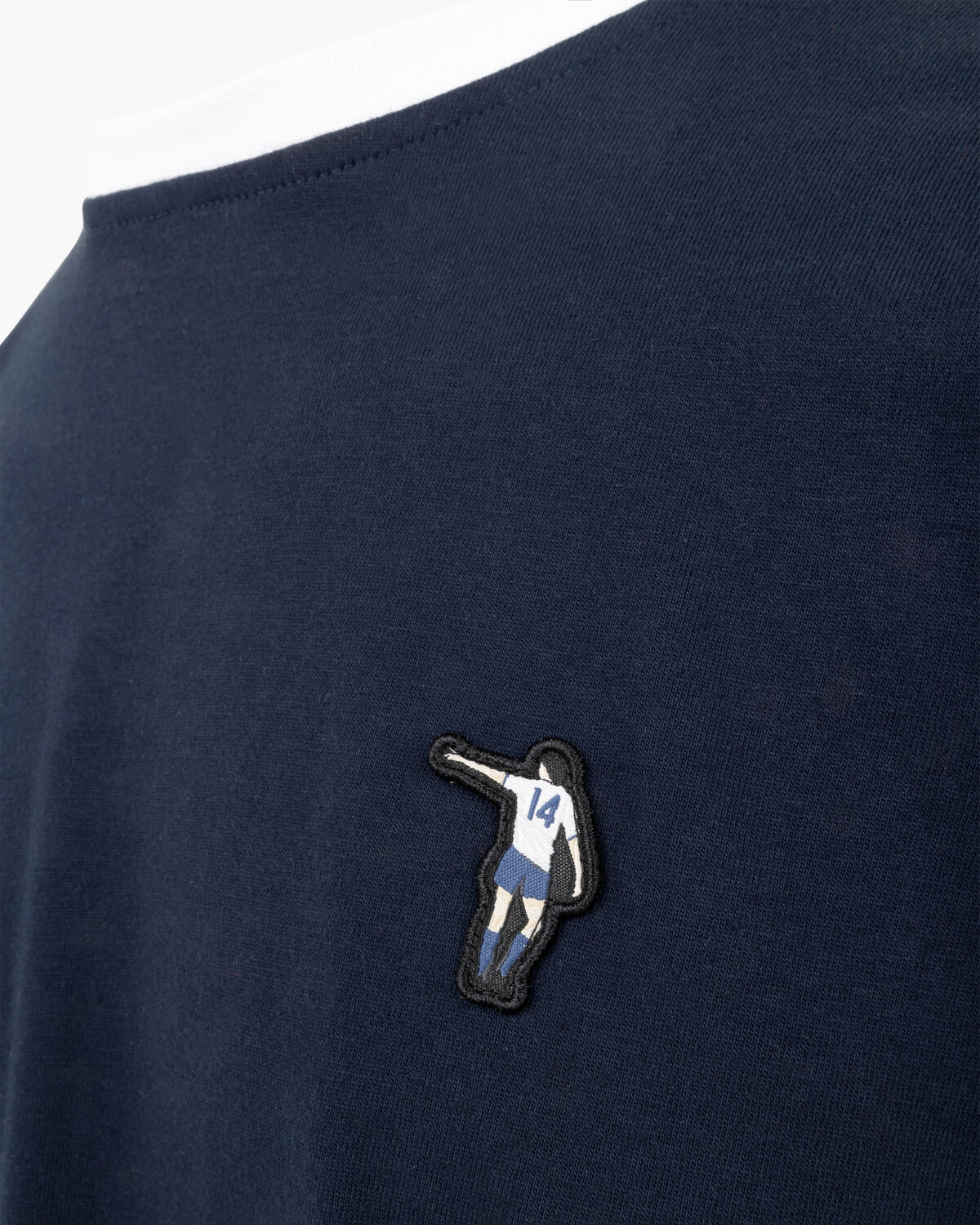 Dos Rayas Ringer Tee, Navy EN, hi-res
