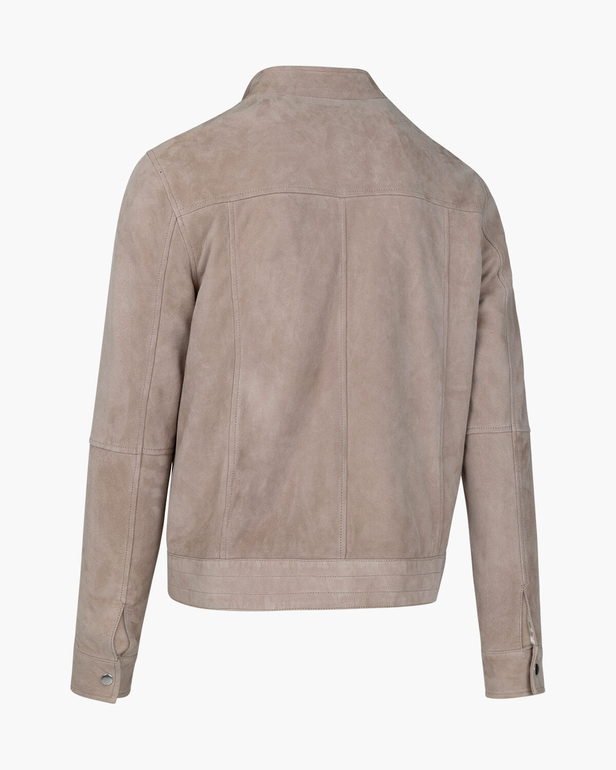 Esteban Suede Biker Jacket, Crème, hi-res
