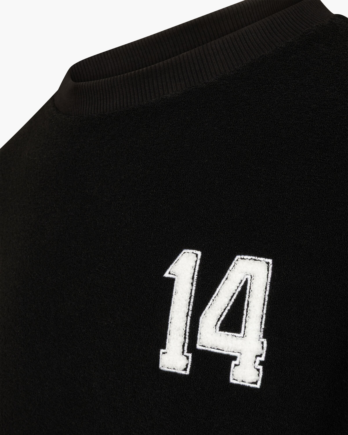 Boucle 14 Crewneck, Black, hi-res