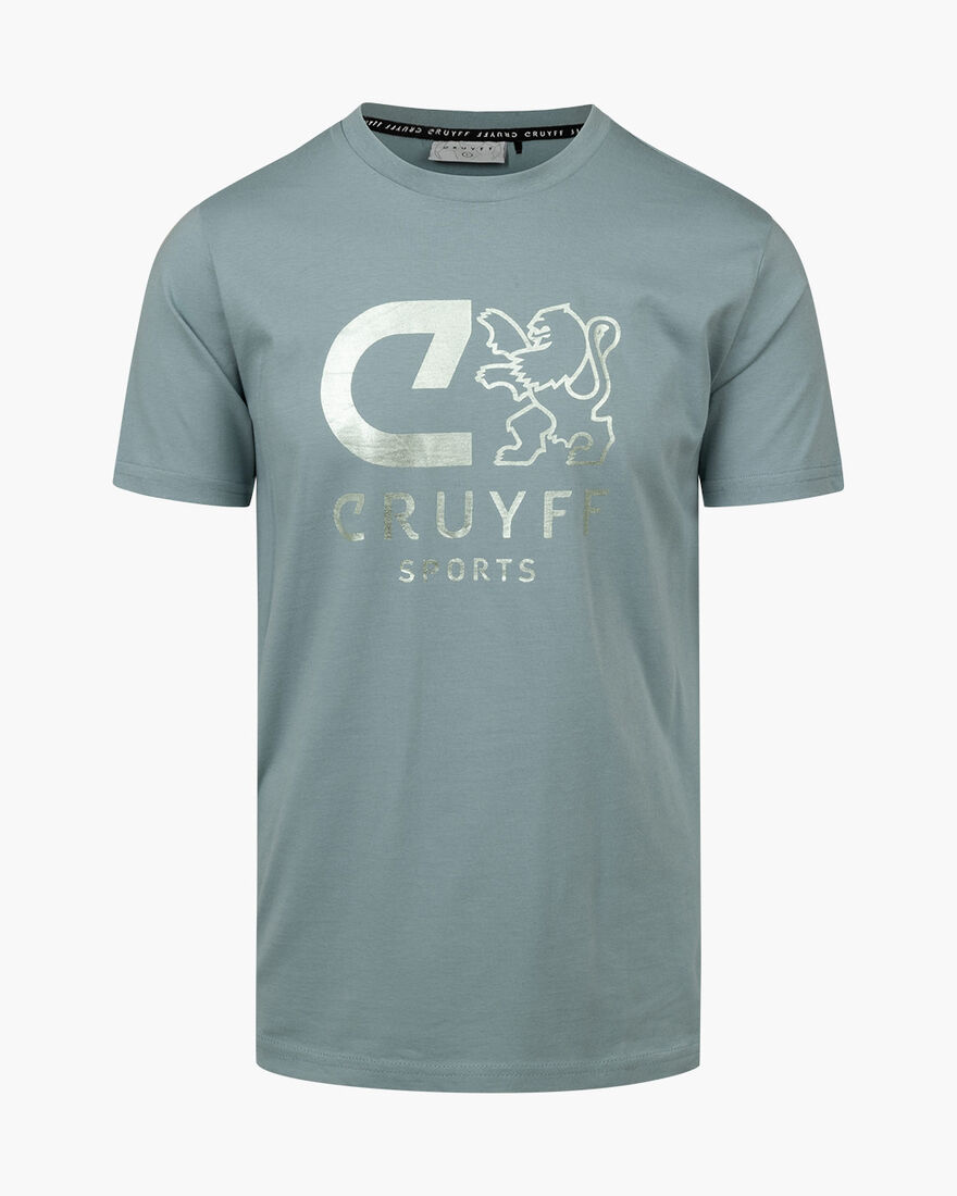 Booster Tee  - 100% Cotton, Blue, hi-res
