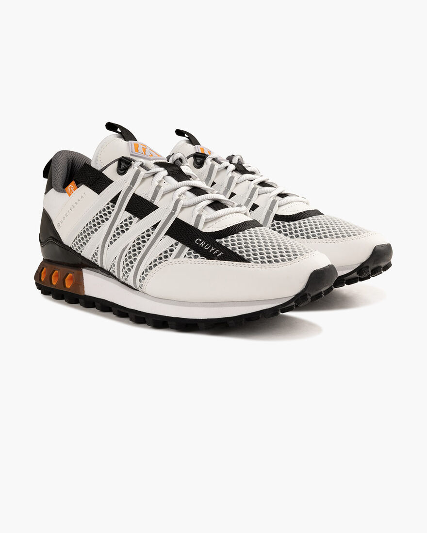 Fearia \\ Montserrat - Spacer Mesh/Matt, White/Orange, hi-res