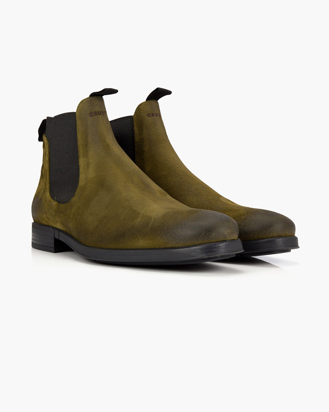 Jon Chelsea Boots Khaki Suede CC7030174241 Official Website and Online Store Cruyff