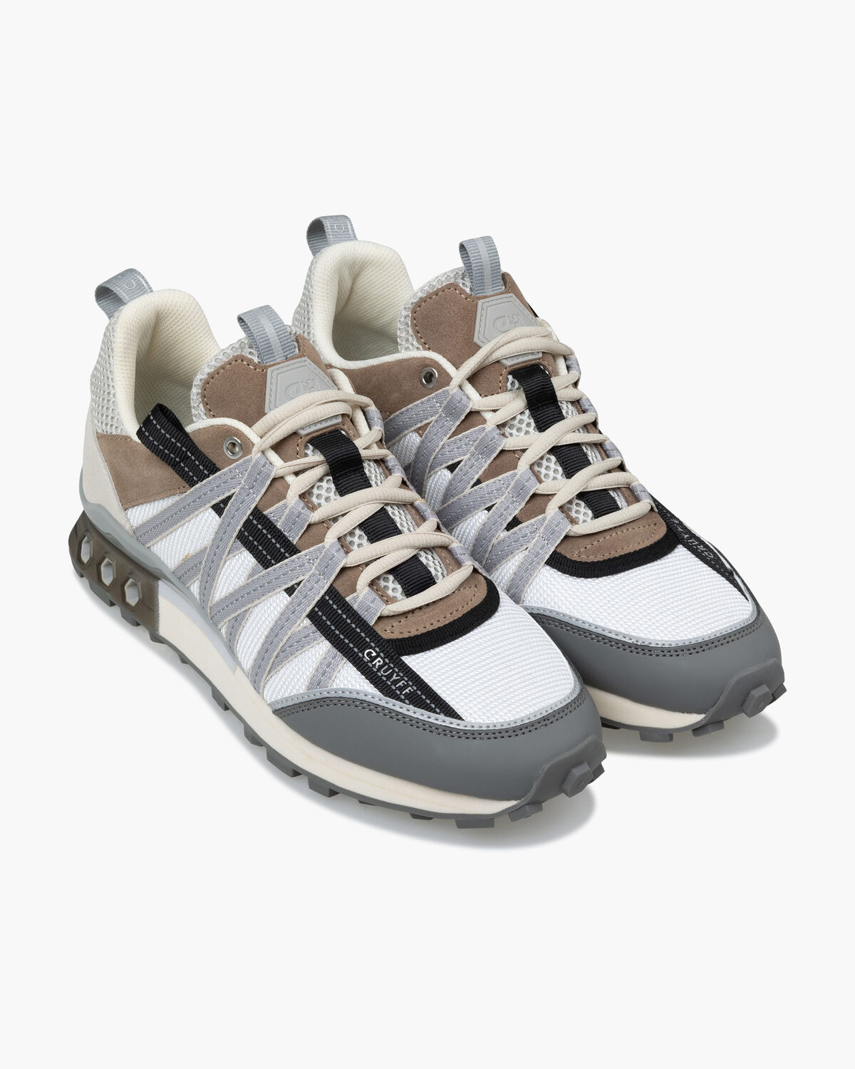Fearia Hex-Tech, White/Brown, hi-res