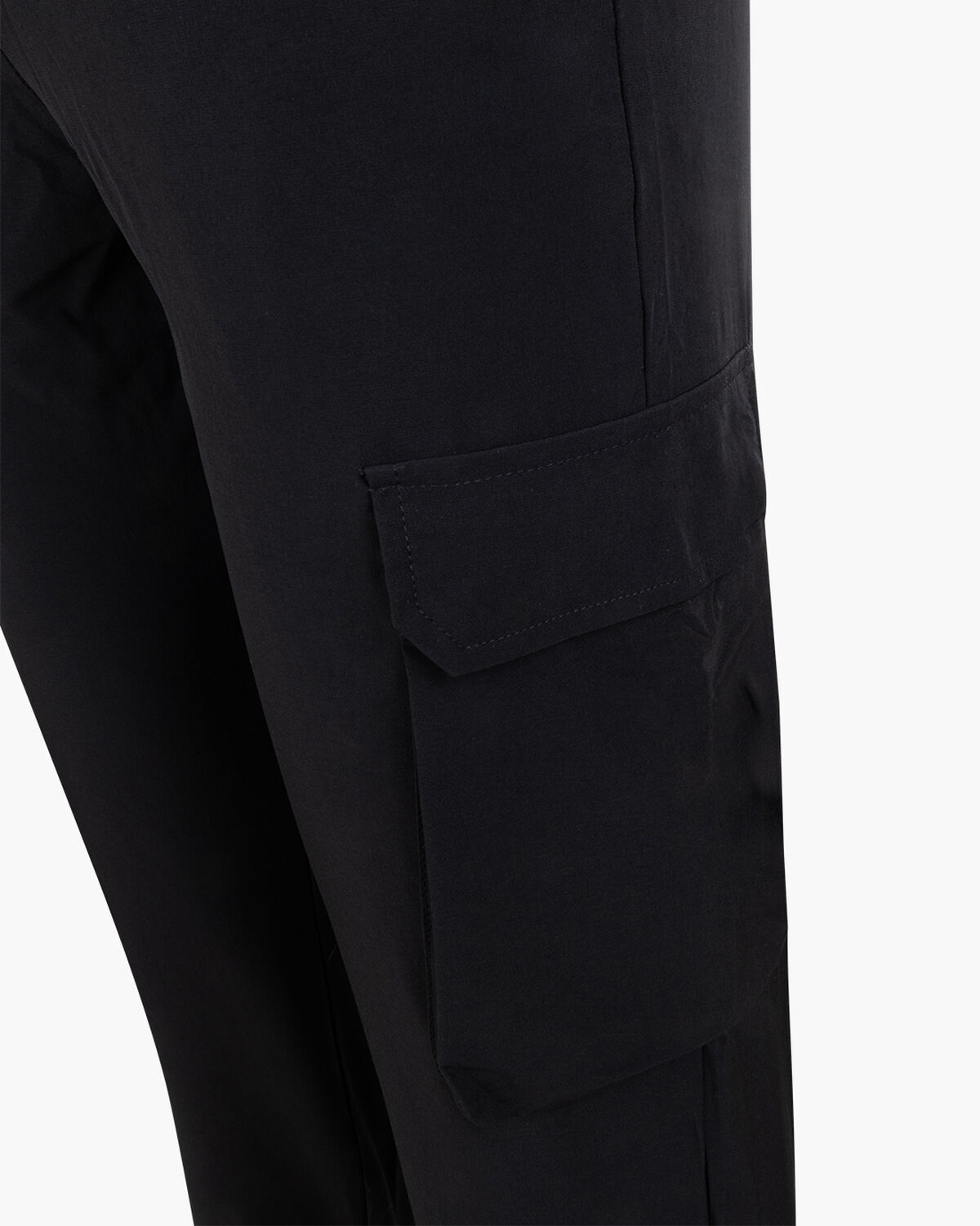 Papery Cargo Pants, Black, hi-res