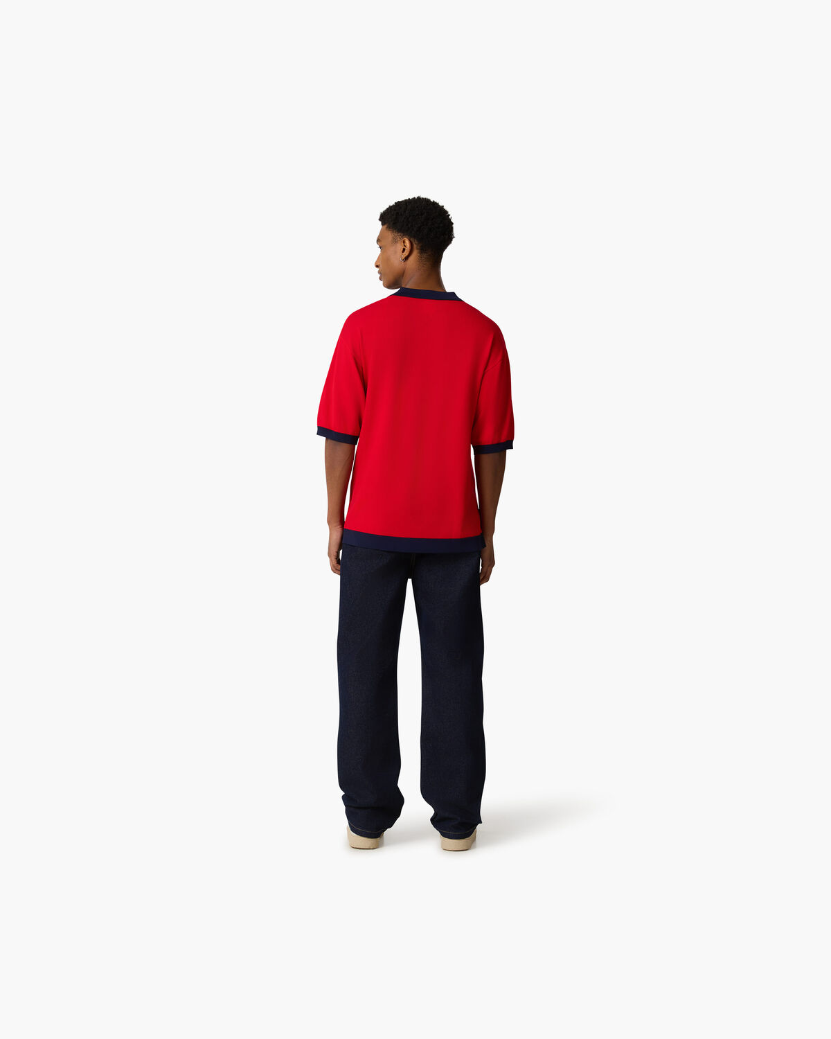 Retro Sport Polo, Red, hi-res