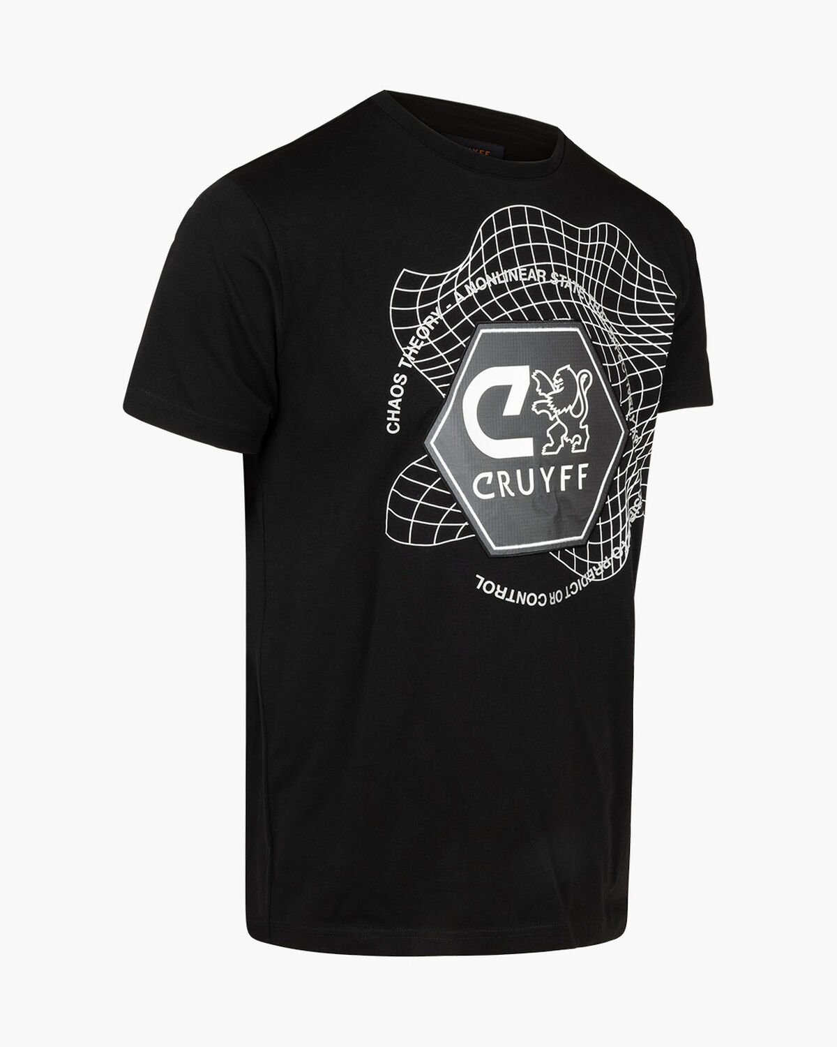 Aiden Tee - 95% Co 5%Ea, Black, hi-res
