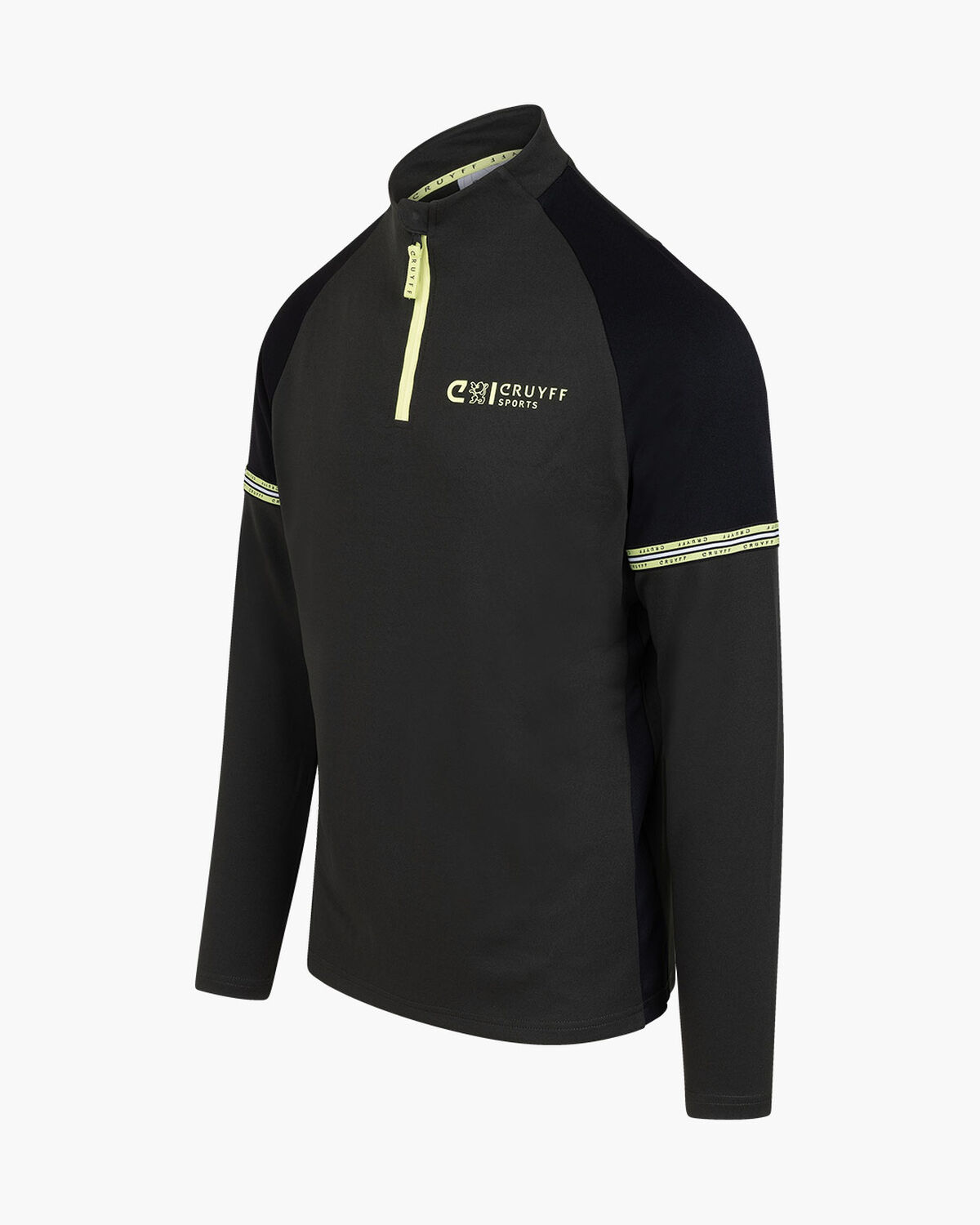 Slide Half-Zip - 100% Polyester, Army green, hi-res