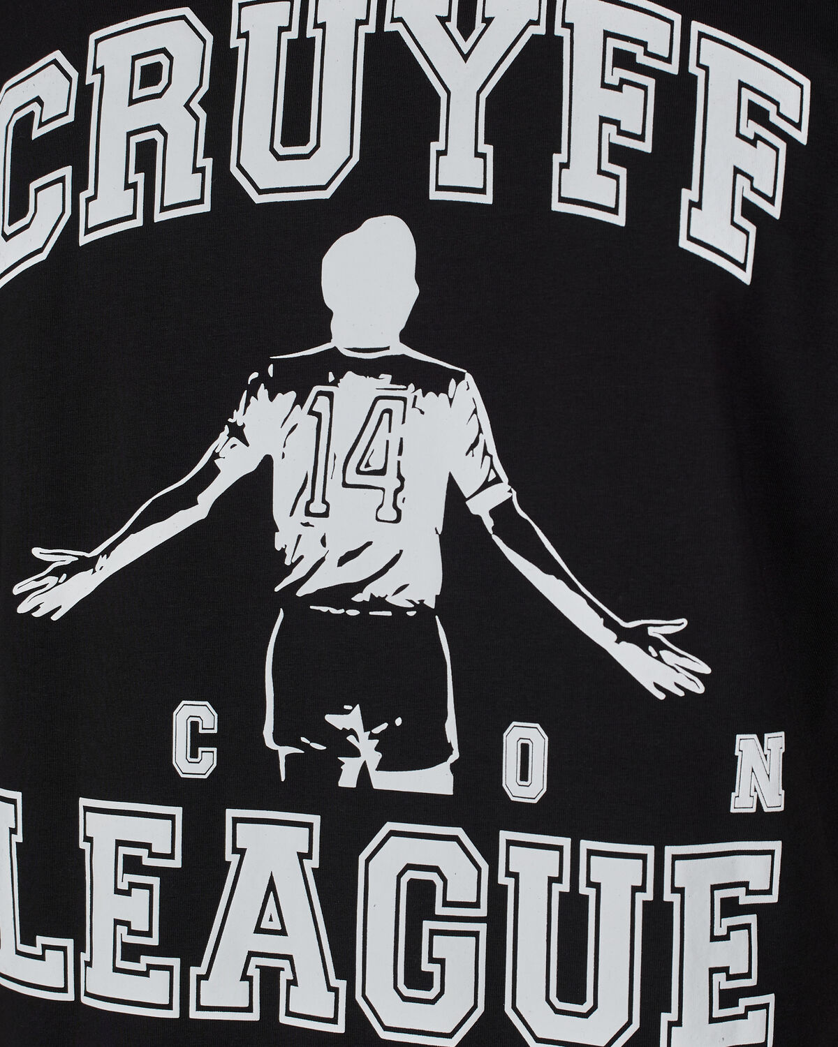 Cruyff League Tee, Black, hi-res