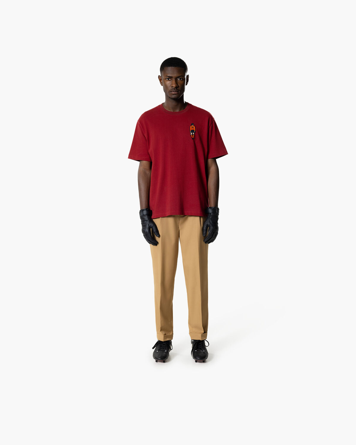 Luxury Signature Tee, Bordeaux, hi-res