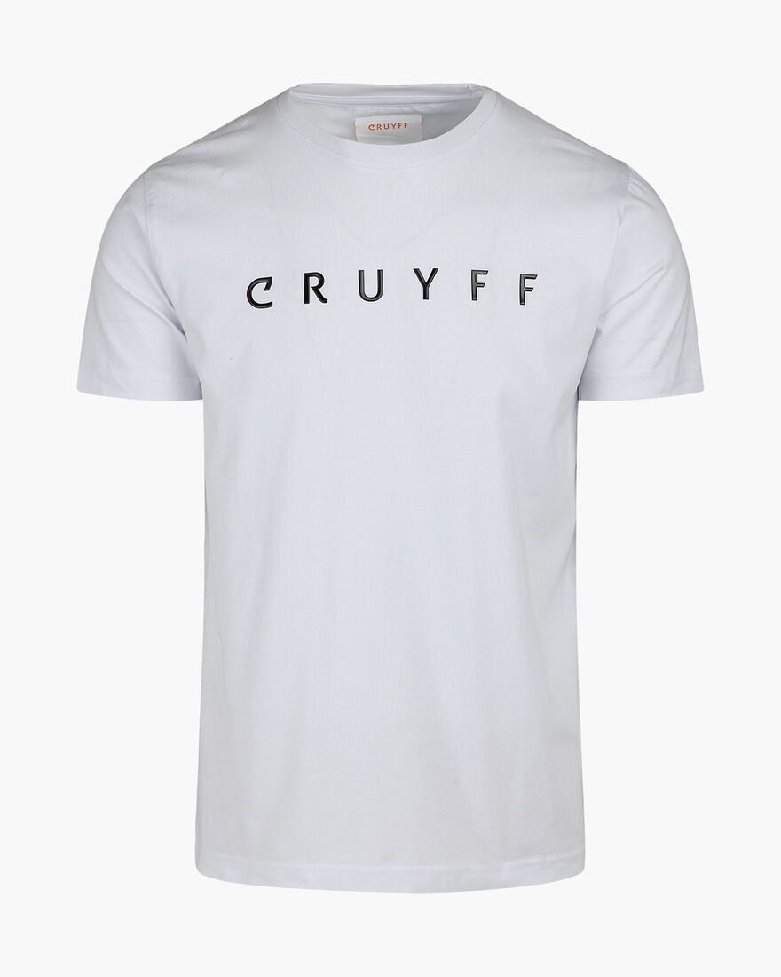 Camillo Tee - 95% Cotton / 5% Elastane, White, hi-res