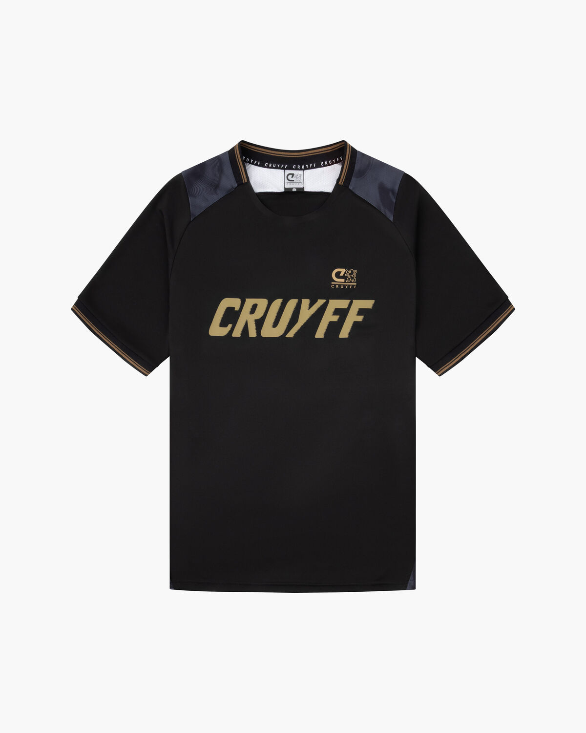 Striker Tee, Black/Gold, hi-res