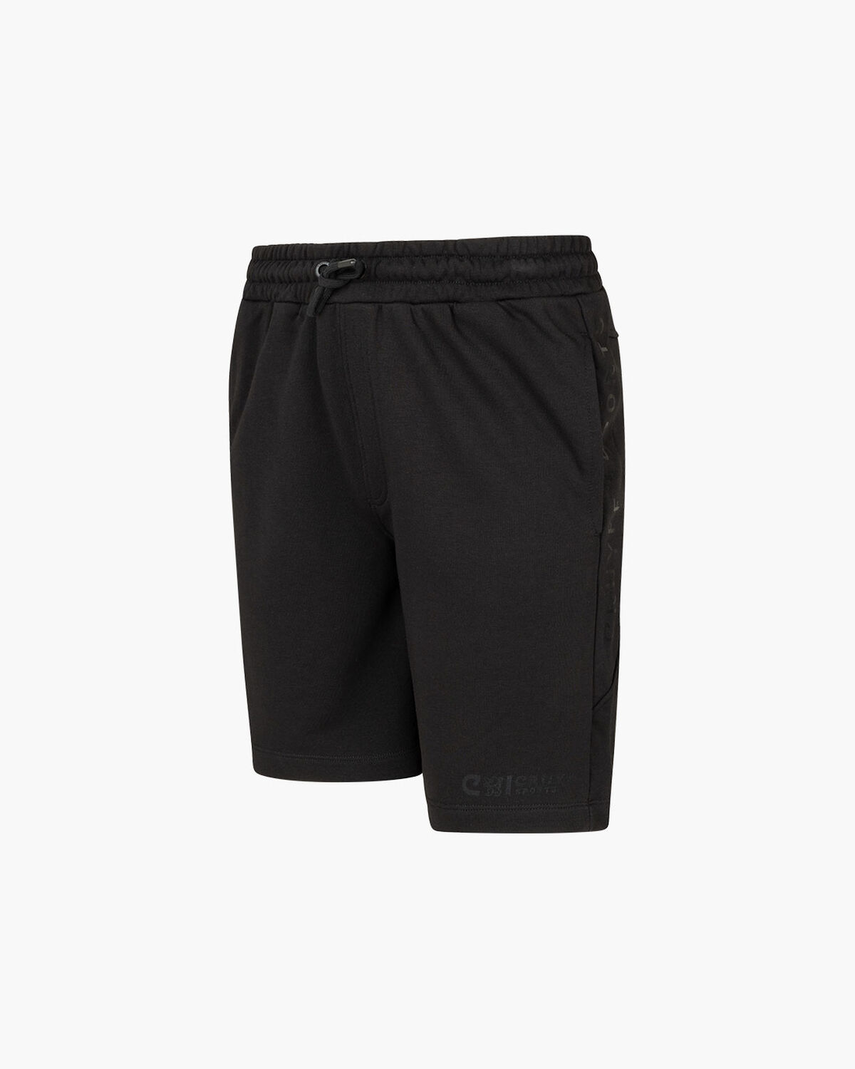 Booster Short - 80% Cotton/20% Polyester, Black, hi-res