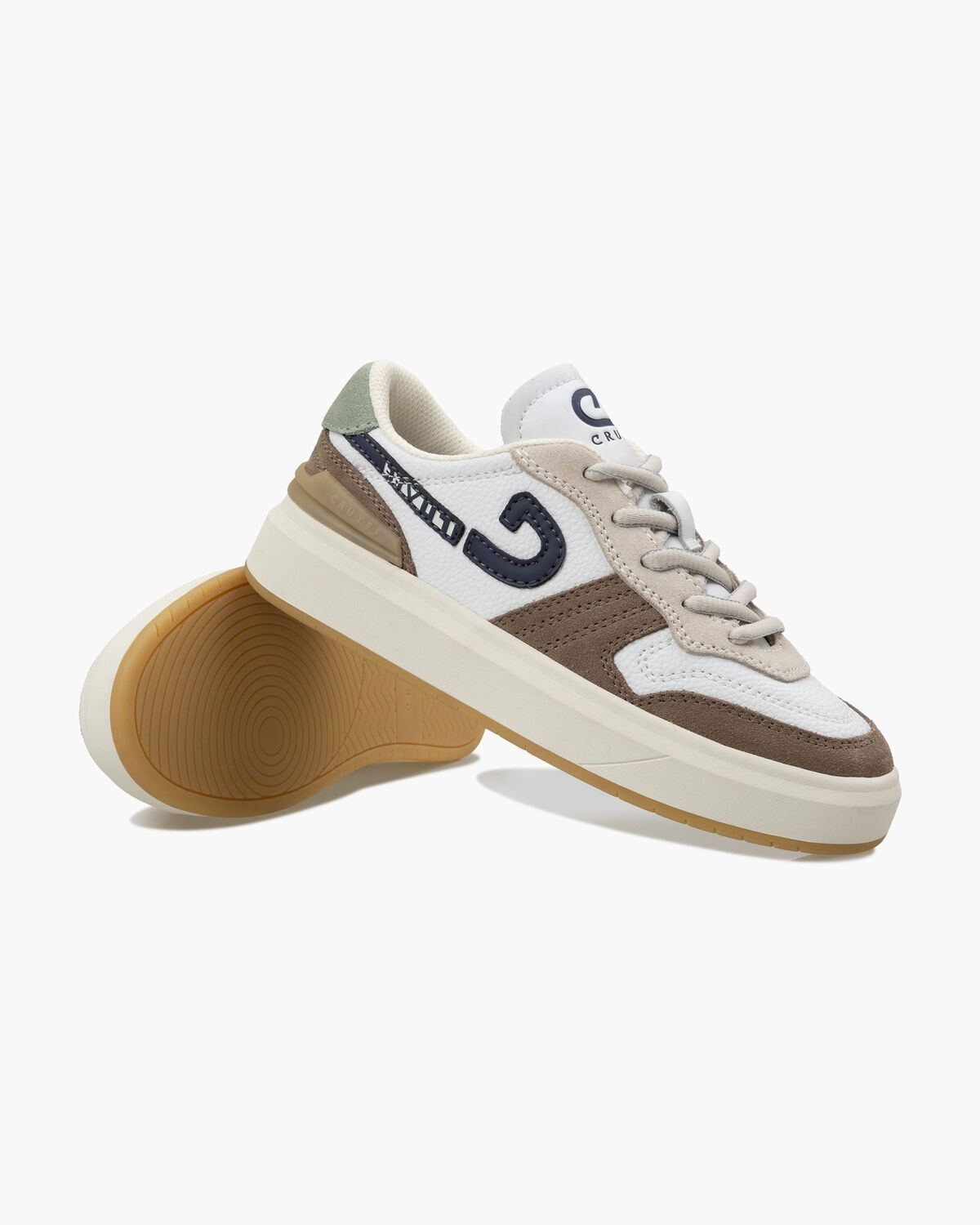 Indoor Classic, White/Brown, hi-res